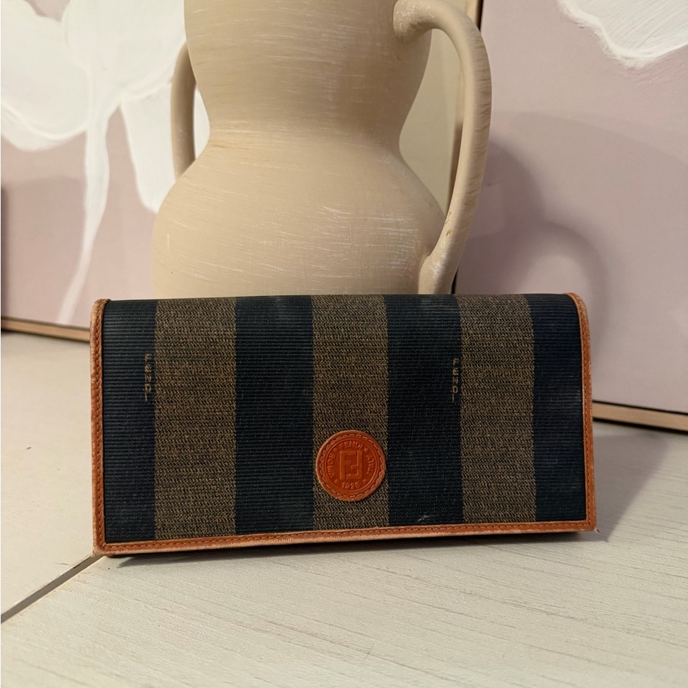 Fendi Stripped Wallet